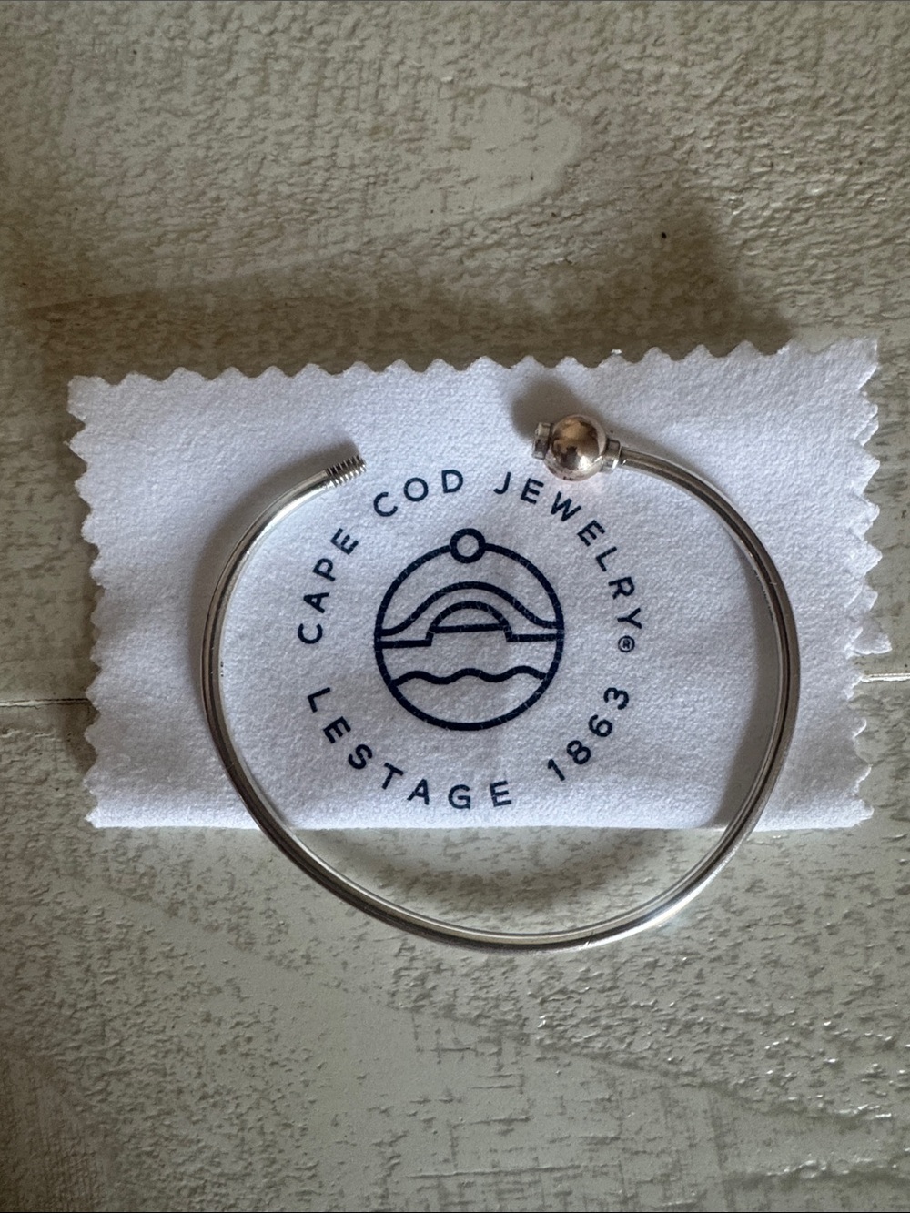 Cape Cod bracelet in silver and rose gold
